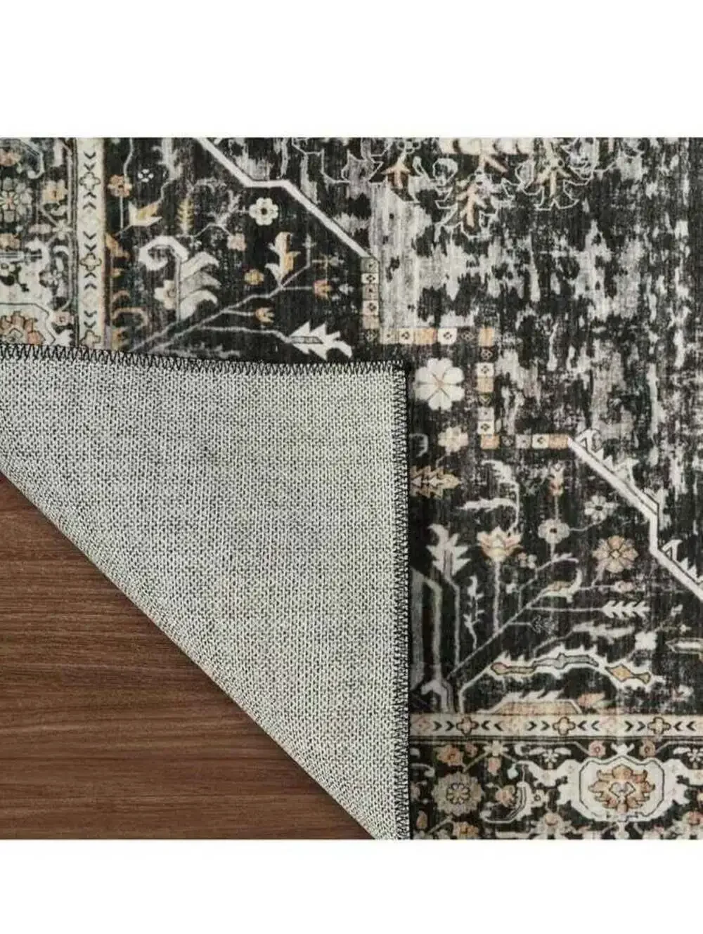 RUUGME Washable 11X11 Area Rugs Large Rugs for Living Room Soft Stain Resistant